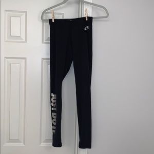 Nike Metallic Just Do It Leggings